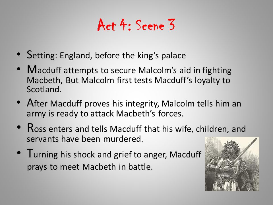 The significance of setting in macbeth